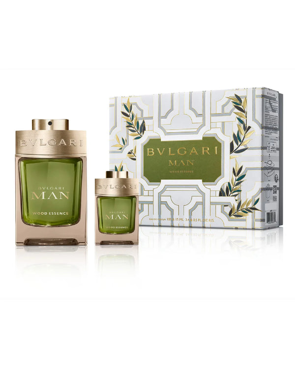 Kit Búlgari Wood Essence edp 100ml + Miniatura 15ML